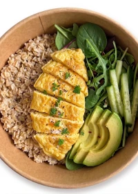 Protein Omelette & Oatmeal Breakfast