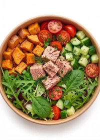 Tuna & Sweet Potato Salad Bowl