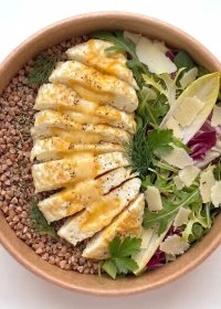 Protein Omelette with Buckwheat & Cheese