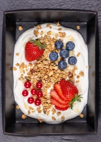 Overnight Oats with Berries
