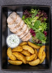 Sous Vide Chicken Fillet with Potatoes