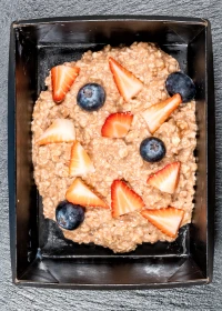 Milk chocolate porridge